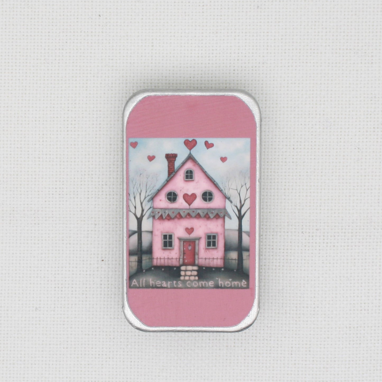 All Hearts Come Home  Needle Tin