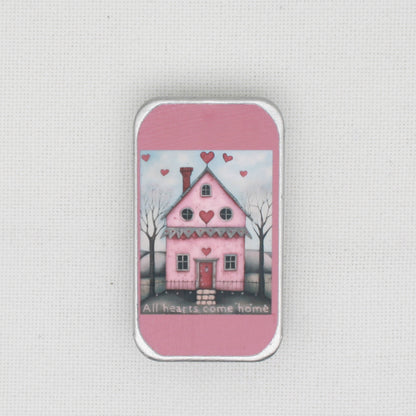 All Hearts Come Home  Needle Tin