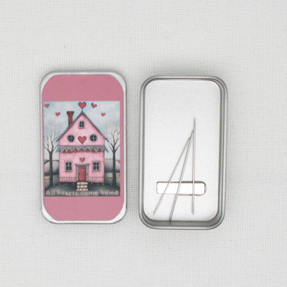 All Hearts Come Home  Needle Tin