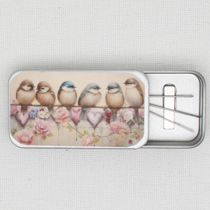 Love Is In The Air  Needle Tin