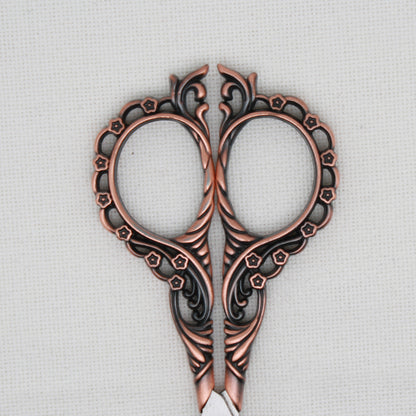 Dark Copper Colored Embroidery Scissors