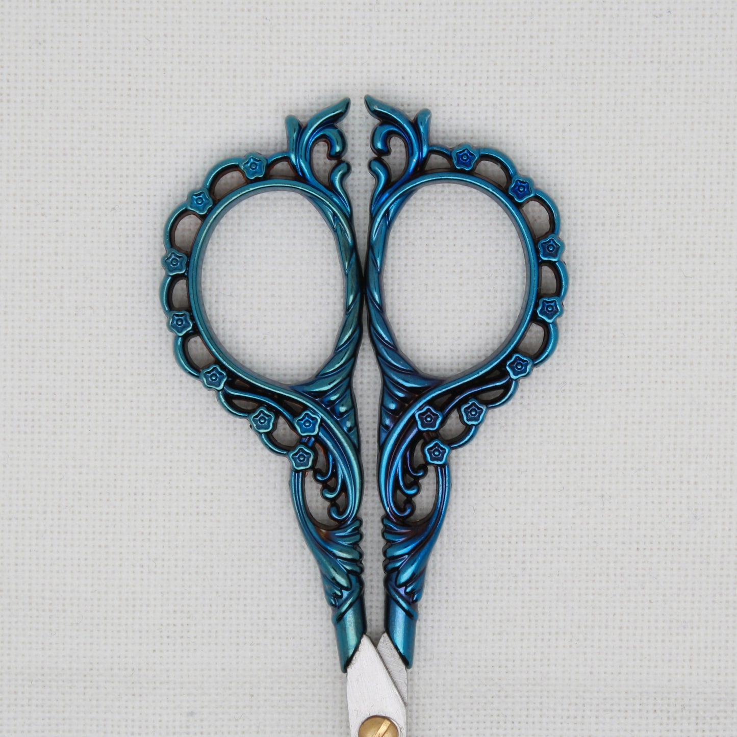 Blue Handle Embroidery Scissors