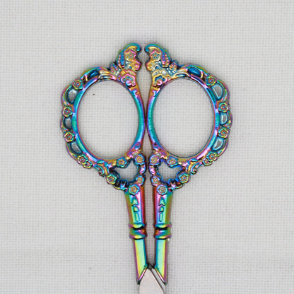 Rainbow Handle Embroidery Scissors