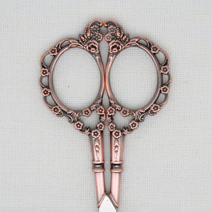 Copper Antique Style Embroidery Scissors
