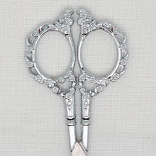 Silver Antique Style Embroidery Scissors