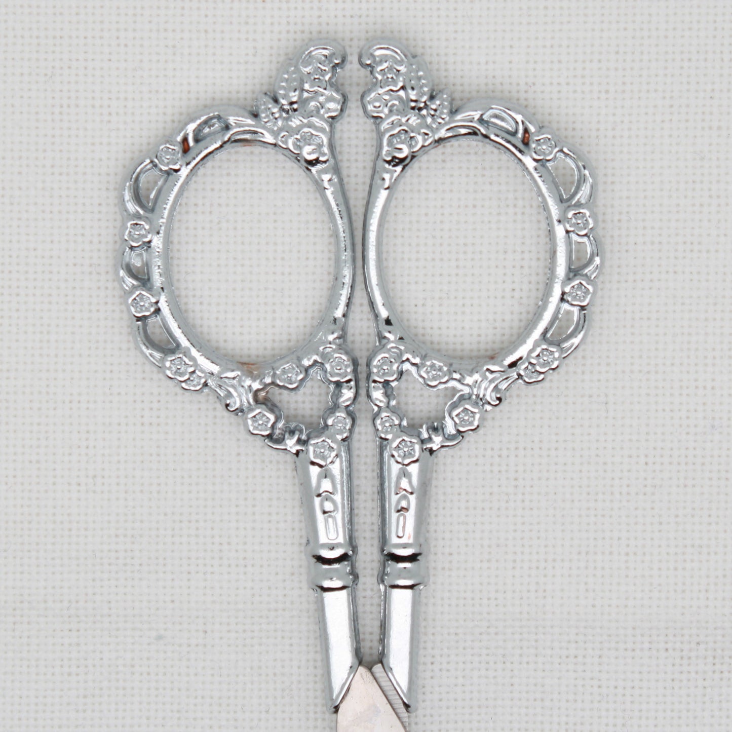 Silver Antique Style Embroidery Scissors