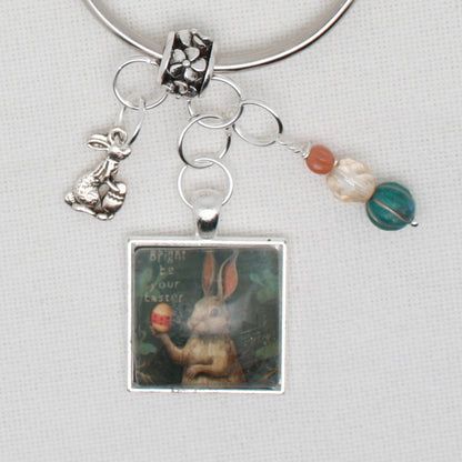 Bright Be Your Easter Floss Ring
