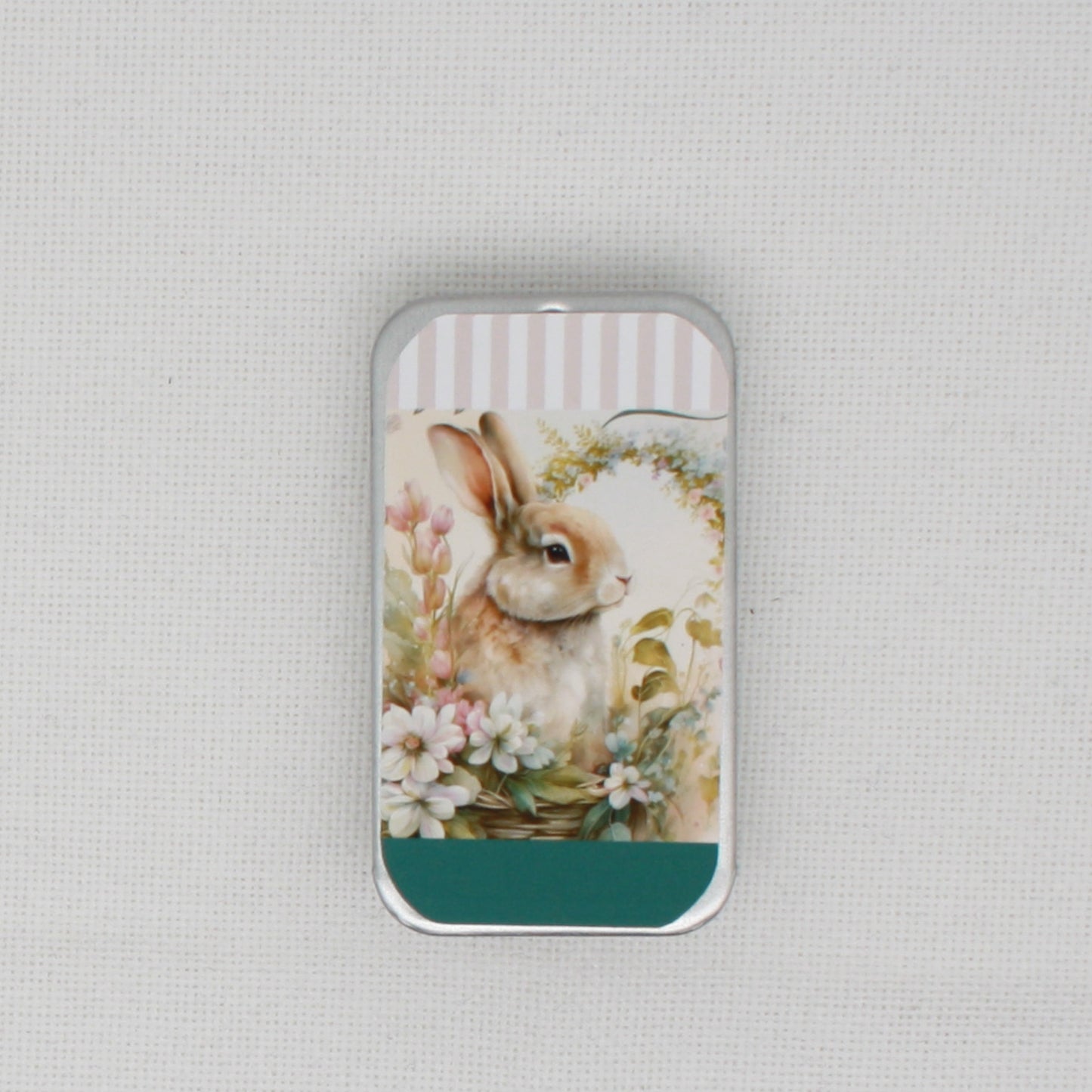 Welcome Bunny Needle Tin
