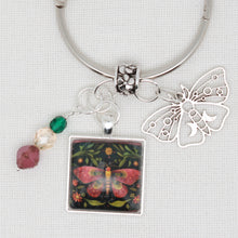 Red Butterfly Floss Ring