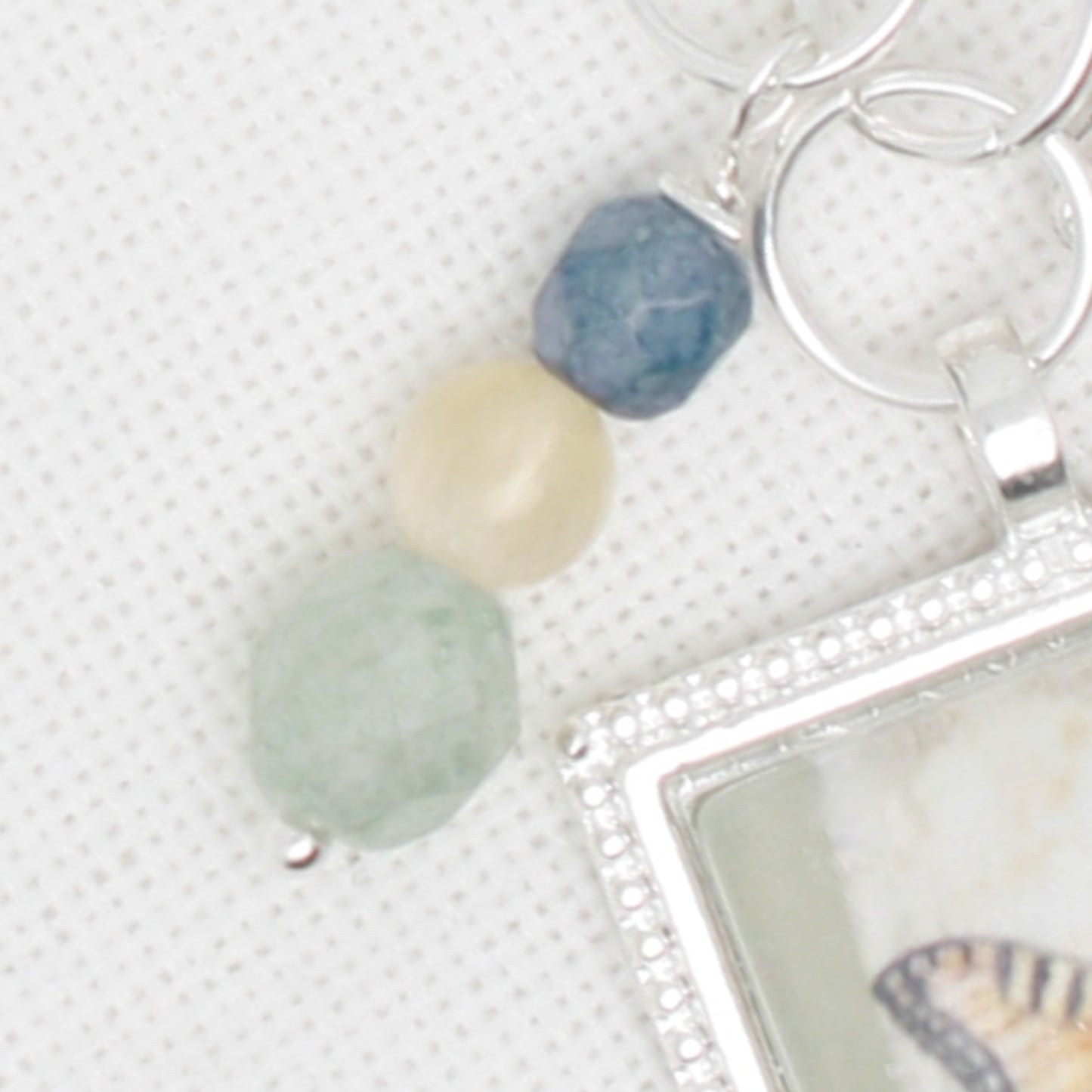 Spring Butterfly Zipper Pull/ Mini-Fob