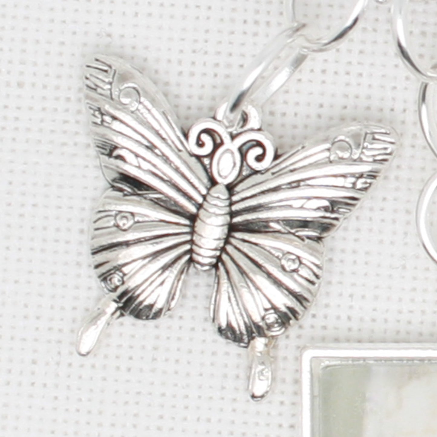 Spring Butterfly Floss Ring
