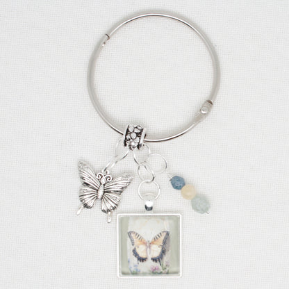 Spring Butterfly Floss Ring