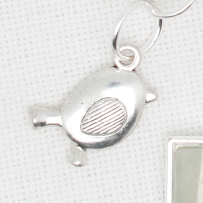 Spring Bird Zipper Pull/ Mini-Fob