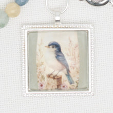 Spring Bird Zipper Pull/ Mini-Fob