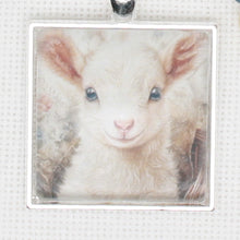 Spring Lamb  Zipper Pull/ Mini-Fob