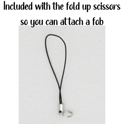 Gold Fold Up Scissors Embroidery Scissors