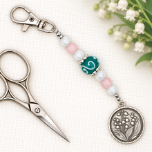 Lilly Of The Valley Scissor Fob