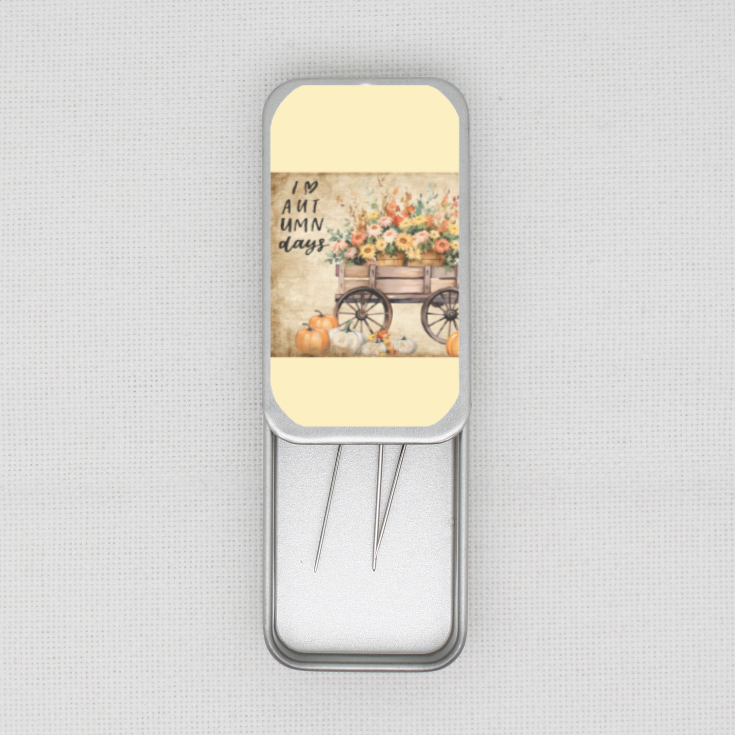 Love Autumn Needle Tin