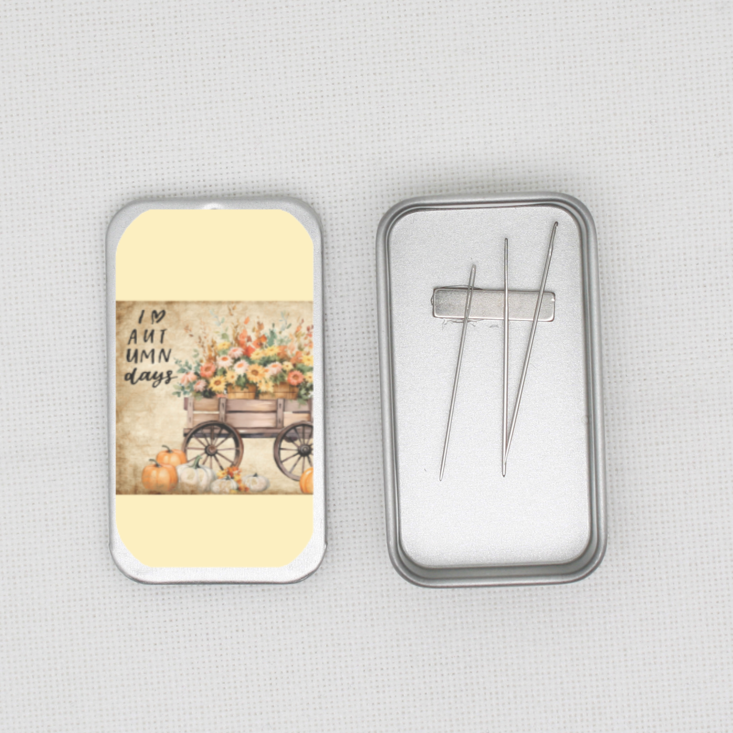 Love Autumn Needle Tin