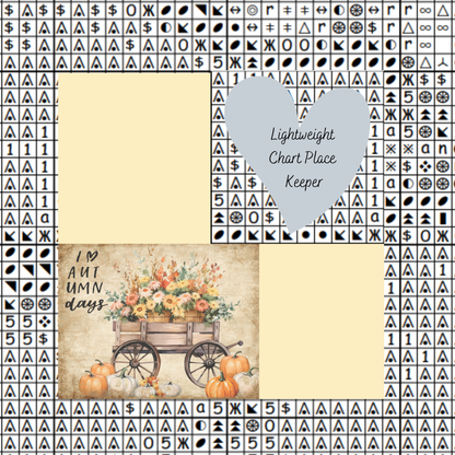 Love Autumn Chart Place Keeper