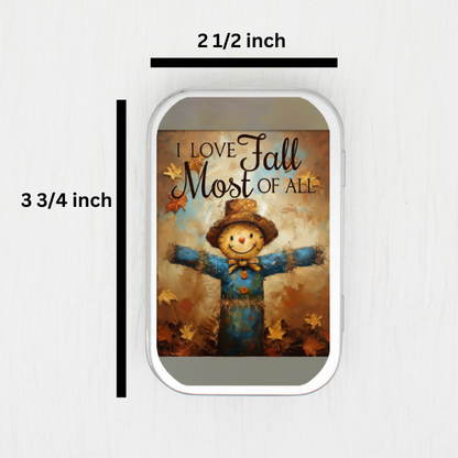 Love Fall Most Of All  Small Storage Tin