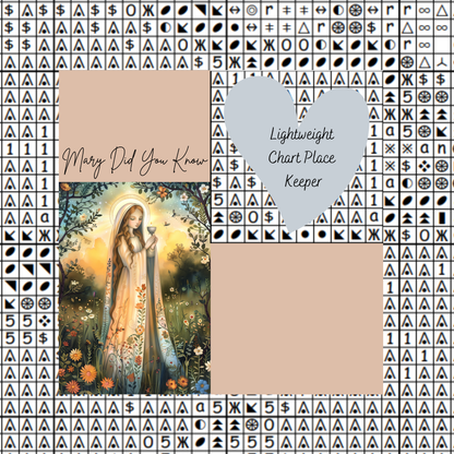Mary Did You Know Chart Place Keeper