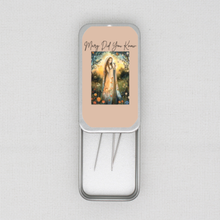 Mary Did You Know Needle Tin