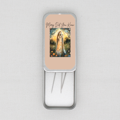 Mary Did You Know Needle Tin