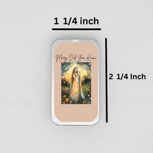 Mary Did You Know Needle Tin