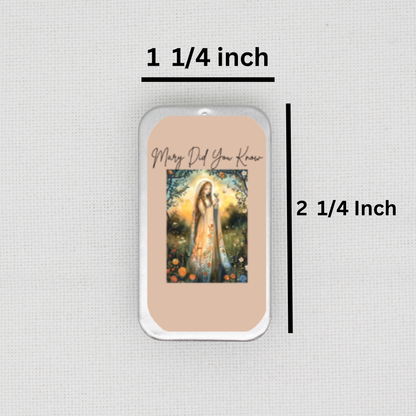 Mary Did You Know Needle Tin