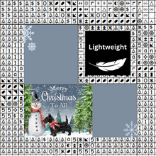 Merry Christmas To All Chart Place Keeper