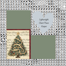 Musical Christmas Tree Chart Place Keeper