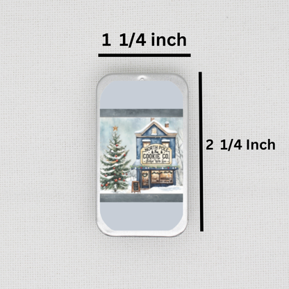 North Pole Cookie Company Needle Tin