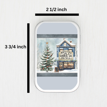 North Pole Cookie Company Small Storage Tin