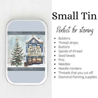 North Pole Cookie Company Small Storage Tin