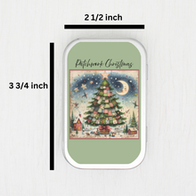 Patchwork Christmas Small Storage Tin
