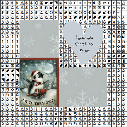 Christmas Penguin Chart Place Keeper
