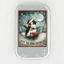 Christmas Penguin Small Storage Tin