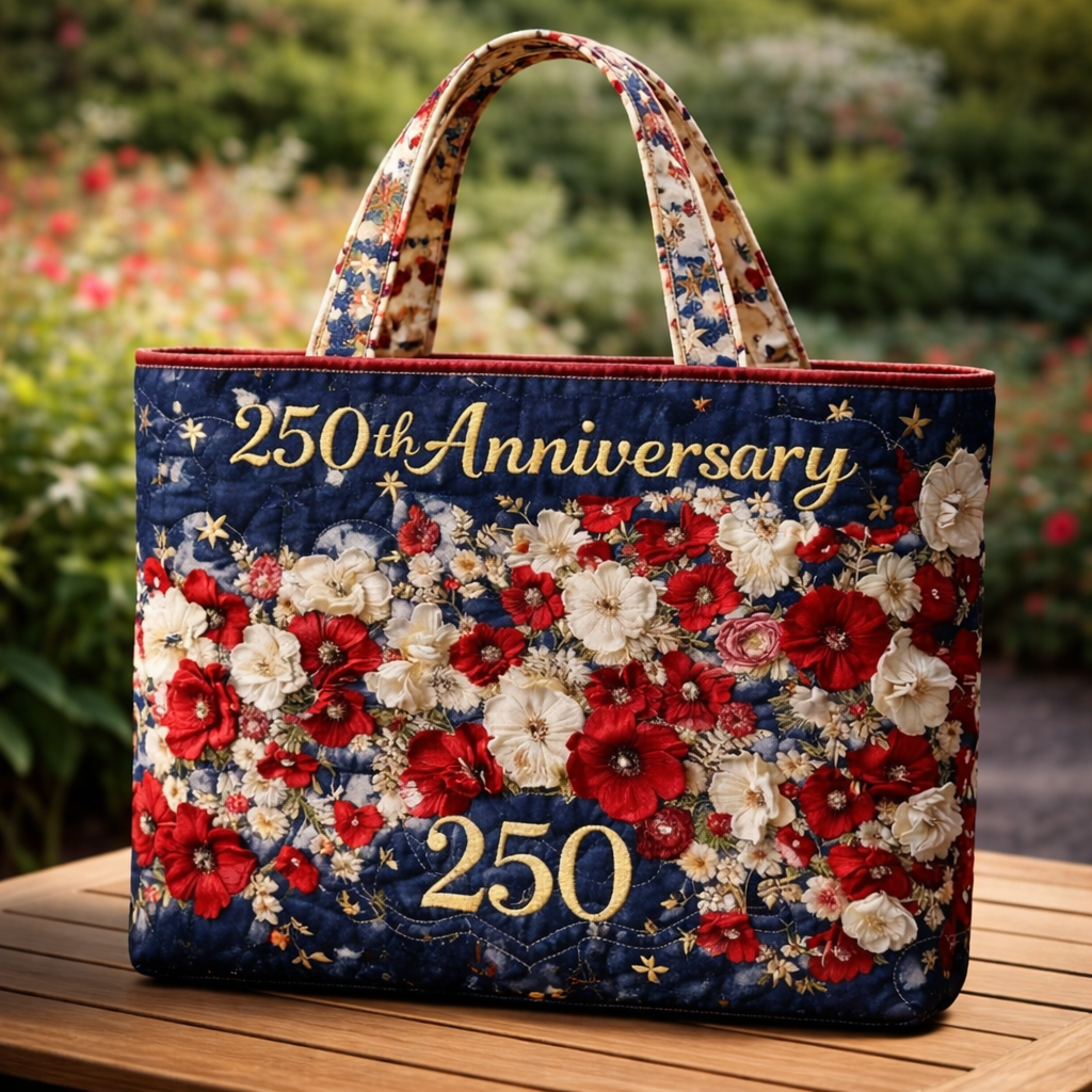 250 Flowers Project Tote