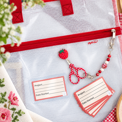 Project Tote With Scissors & Accessories