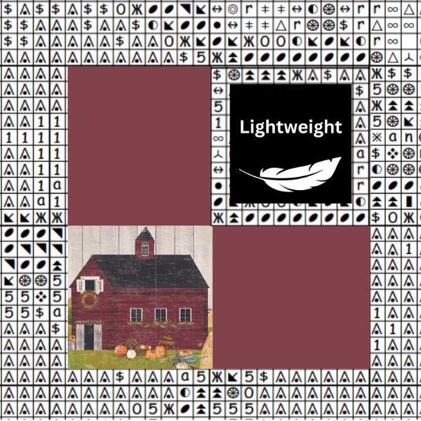 Fall Barn Chart Place Keeper