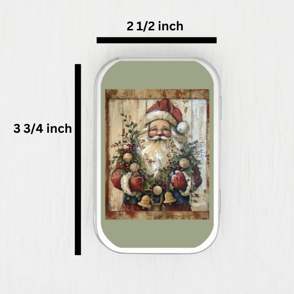 Santa Small Storage Tin