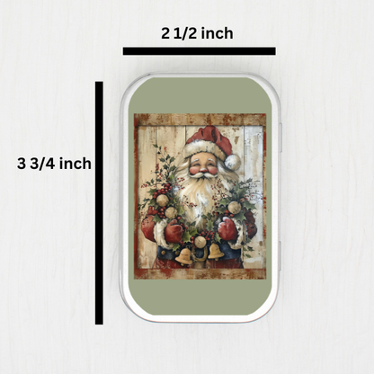 Santa Small Storage Tin