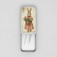 Spring Bunny Needle Tin