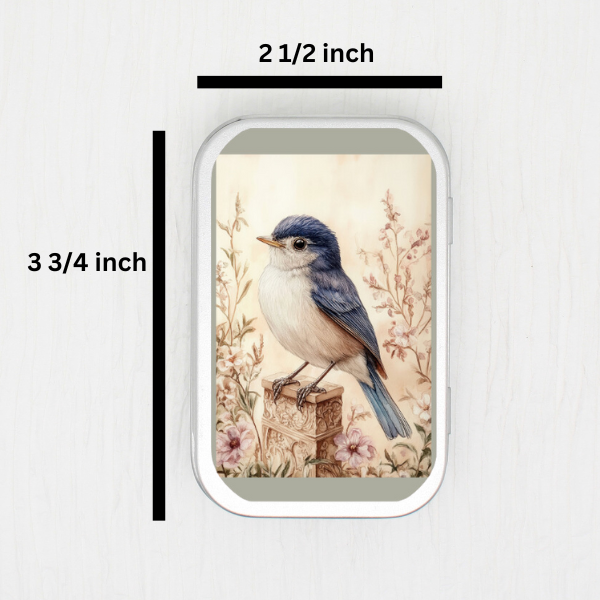 Spring Bird Small Storage Tin