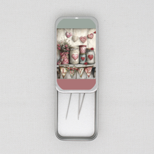 Valentine Shelf Needle Tin