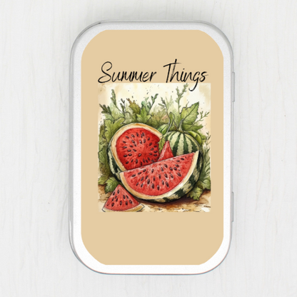 Summer Things - Watermelon Small Storage Tin