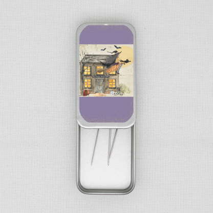 Halloween Greeting  Needle Tin