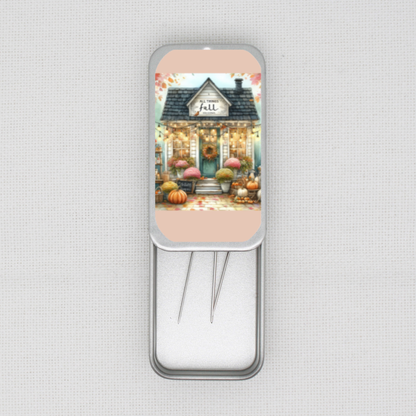 All Things Fall  Needle Tin