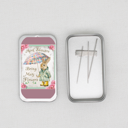 April Showers Needle Tin
